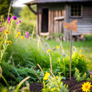 Biene Rost Deko Stecker Bodenstecker Gartendeko Stab Edelrost Beetstecker 47cm Gesamthöhe