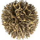 Kugel Dekokugel aus Holz (Äste, Zweige, Weide) naturbelassen voll Gartenkugel in drei Größen