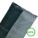 40% Schattiernetz in 4m Br. Sonnenschutz Gewächshausnetz Laubschutz Meterware