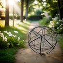 Rostkugel Dekokugel verrostet Drahtkugel Kugel Gartenkugel Metall Rost Deko Edelrost 30cm, 40cm oder 50cm Durchmesser