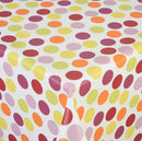 Wachstuchtischdecke "CONFETTI" in 1,4m Br. Punkte bunt PVC Indoor Outdoor Tischdecke Wachstuch Länge wählbar