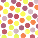 Wachstuchtischdecke "CONFETTI" in 1,4m Br. Punkte bunt PVC Indoor Outdoor Tischdecke Wachstuch Länge wählbar