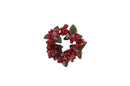 Kranz Beerenkranz rot für Gesteck Kerzenhalter Dekoration Herbst Advent Weihnachten 8cm Durchmesser