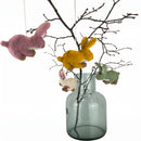 Deko Hänger aus Filz Hase Ostern Osterhase in verschiedenen Farben fairtrade weich 8cm breit leicht und unzerbrechlich