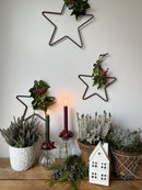 Kranz Beerenkranz rot für Gesteck Kerzenhalter Dekoration Herbst Advent Weihnachten 8cm Durchmesser