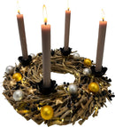 Kranz Türkranz Weihnachten Advent Tischkranz Weide naturbelassen mit Schnur Zweige 40cm, 45 cm oder 57 cm Durchmesser