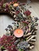 Kranz Türkranz Weihnachten Advent Tischkranz Weide naturbelassen mit Schnur Zweige 40cm, 45 cm oder 57 cm Durchmesser