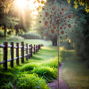 Windrad Discopropeller mit Edelrost Propeller Karussellpropeller Metall Eisen Rost Deko 212cm hoch 64cm Durchmesser