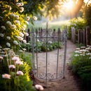 Staudenhalter BELLA Strauchhalter halbrund Rankhilfe Metall Eisen dunkelbraun Deko H/B/T: 91/63/33cm