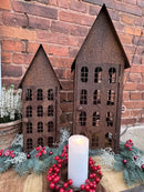 Kranz rote Beeren für Gesteck Kerzenhalter Dekoration Herbst Advent Weihnachten 10cm Durchmesser