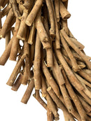 Kranz Türkranz Weihnachten Advent Tischkranz Weide naturbelassen mit Schnur Zweige 40cm, 45 cm oder 57 cm Durchmesser