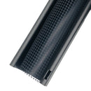 Laubschutz Dachrinne Netz Gitter Laubfang Regenrinnenschutz Laubschutzgitter 2m oder 1m lang 100mm-125mm schwarz