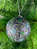 Christbaumschmuck Kugel Weihnachtsbaum Weihnachten dunkelblau ø 6cm