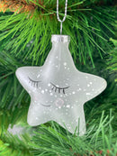 Christbaumschmuck 3er Set Süße Träume Deko Hänger Mond Stern Wolke Kunststoff