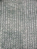 40% Schattiernetz in 1,5m Br. Sonnenschutz Laubschutz Gewächshausnetz Meterware