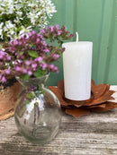 Glasvase FABI Vase Blumenvase Pressglas glatt klein transparent H/dia: 10/5,5cm