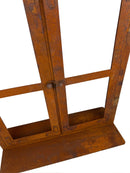 Dekofenster Fenster Metall Garten Dekoration Rost verrostet zum Stellen H/B/T: 60x52x21 cm