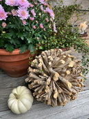 Kugel Dekokugel aus Holz (Äste, Zweige, Weide) naturbelassen voll Gartenkugel in drei Größen