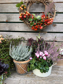 Gartendeko Schwalbe mit Dorn Schraube Vogel Baumtier Metall Rost Deko