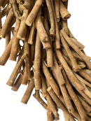 Kranz Türkranz Weihnachten Advent Tischkranz Weide naturbelassen mit Schnur Zweige 40, 45 oder 57 cm Durchmesser