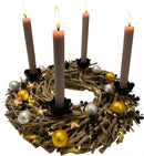 Kranz Türkranz Weihnachten Advent Tischkranz Weide naturbelassen mit Schnur Zweige 40, 45 oder 57 cm Durchmesser