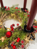 Kranz Türkranz Weihnachten Advent Tischkranz Weide naturbelassen mit Schnur Zweige 40, 45 oder 57 cm Durchmesser