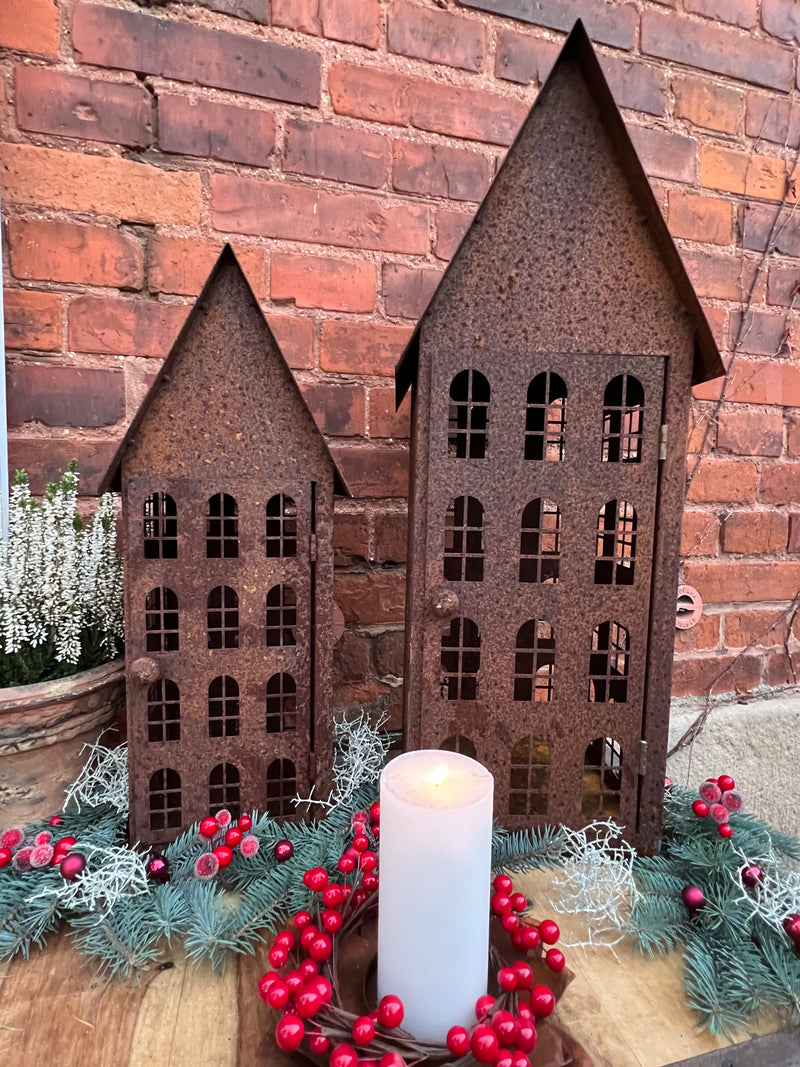 Kranz rote Beeren für Gesteck Kerzenhalter Dekoration Herbst Advent Weihnachten 10cm Durchmesser