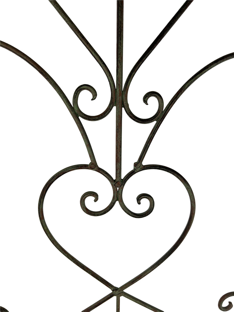 Rankhilfe Rankgitter Stütze Pflanzen Metall Deko 113cm hoch x 49cm bre