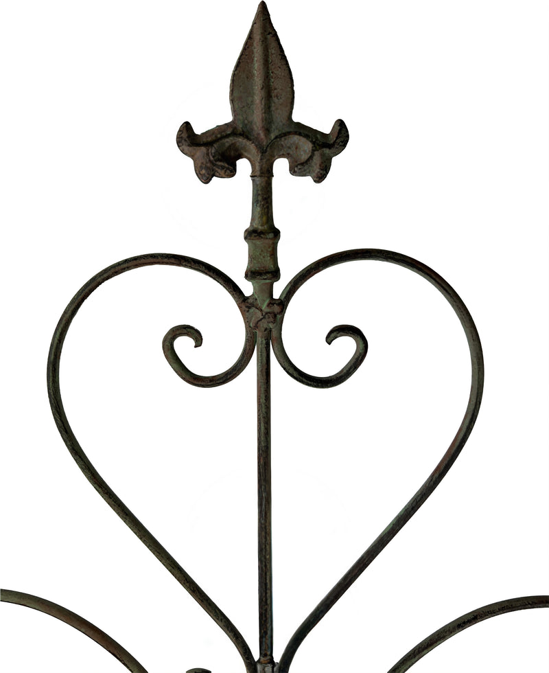 Rankhilfe Rankgitter Stütze Pflanzen Metall Deko 113cm hoch x 49cm bre