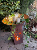 Glas Zapfen zum Hängen oder Dekorieren Antik Silber 20cm Hänger Weihnachten Weihnachtsbaum Christbaumschmuck antiksilber Glas