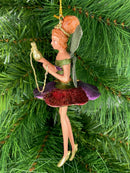 Figur Blumenelfe mit Gefäß Elfe Baumschmuck Ostern Frühling Weihnachten 15cm