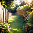 Blattstecker Deko Stecker Blatt Gartendeko Edelrost Beetstecker