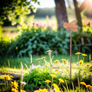 Biene Rost Deko Stecker Bodenstecker Gartendeko Stab Edelrost Beetstecker 47cm Gesamthöhe