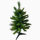 Weihnachtsbaum PVC künstlich, schwer entflammbar, unechter Tannenbaum inkl. Ständer  - 90cm oder 60cm hoch