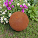 Gartendeko Kugel Metall mit Edelrost Dekoration Gartenkugel 10cm, 15cm, 20cm oder 25cm Durchmesser