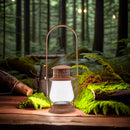 Laterne aus Metall mit Edelrost mit klarem Pressglas Kerzenhalter Rost Deko Leuchtfeuer Gartendeko Edelrost 40cm hoch