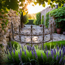 2-er Set Staudenhalter Staudenbinder Rankhilfe halbrund Rankhilfe 70cm br.Metall