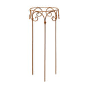 Staudenhalter Staudenbinder rund Rankhilfe Modell B Eisen Rost