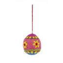 Ostereier aus Filz bunt in verschiedenen Farben fairtrade weich 6 cm hoch leicht unzerbrechlich Ostern