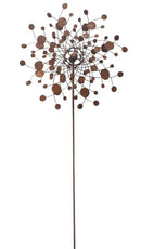 Windrad Discopropeller mit Edelrost Propeller Karussellpropeller Metall Eisen Rost Deko 212cm hoch 64cm Durchmesser