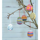 Ostereier aus Filz bunt in verschiedenen Farben fairtrade weich 6 cm hoch leicht unzerbrechlich Ostern