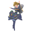 Figur Tänzerin Ballerina Elfe Baumschmuck dunkelblau Ostern Frühling Weihnachten 15cm