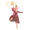 Figur Tänzerin Ballerina Elfe Baumschmuck rot-gold Ostern Frühling Weihnachten 15cm