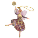 Figur Tänzerin Ballerina Elfe Baumschmuck rosa-lila Ostern Frühling Weihnachten 15cm