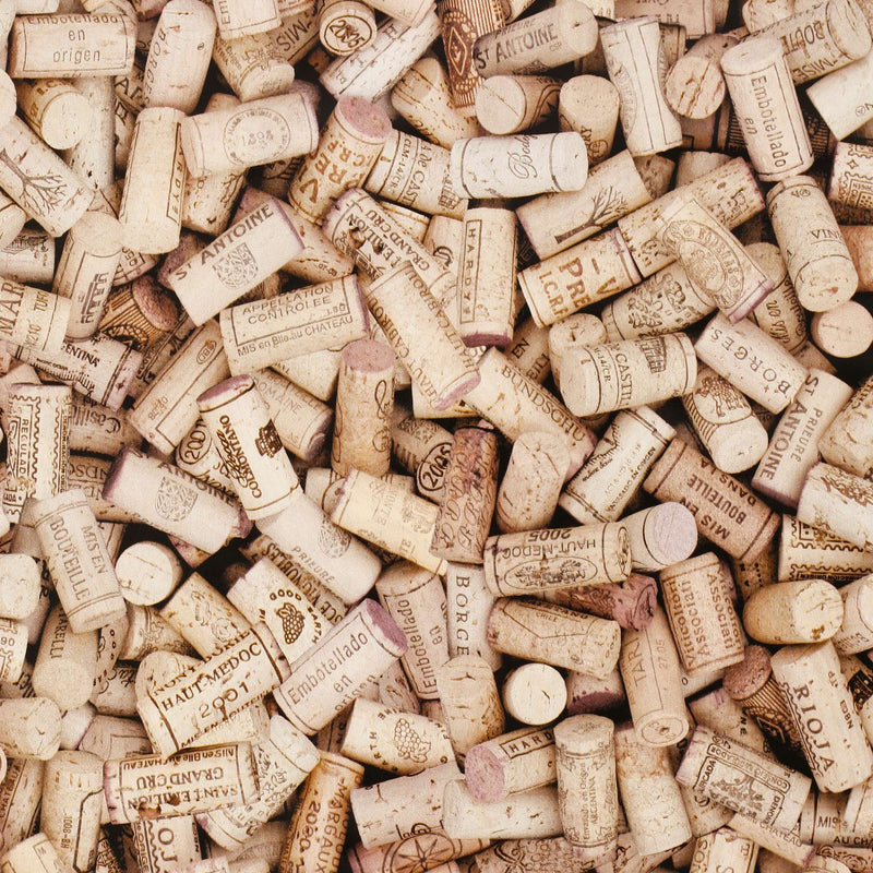 Wachstuchtischdecke "Cork" 1,4m Br. Korken braun Wachstuch Meterware