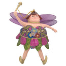 Pummelelfe Baumschmuck Figur "Dicke Elfe" Fee pink-grün Hänger Ostern Frühling Weihnachten 15cm