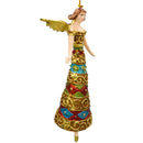 Christbaumschmuck Figur Engel gold  blau rot grün Hänger Baumschmuck 16cm