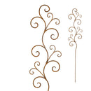 Rankhilfe Floral Rankstab Rankgerüst Eisen Rost Deko 160cm hoch