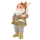 Hänger Baumschmuck Figur Gartenzwerg mit Laterne Ostern Frühling Weihnachten 12 cm