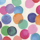 Wachstuchtischdecke PVC "Julia" bunte Punkte 1,4m Breite Länge wählbar